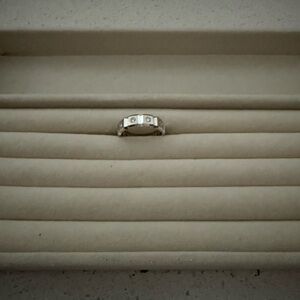 Men’s Ring-White Gold with Diamonds